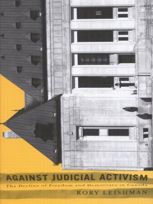 cover image of Against Judicial Activism